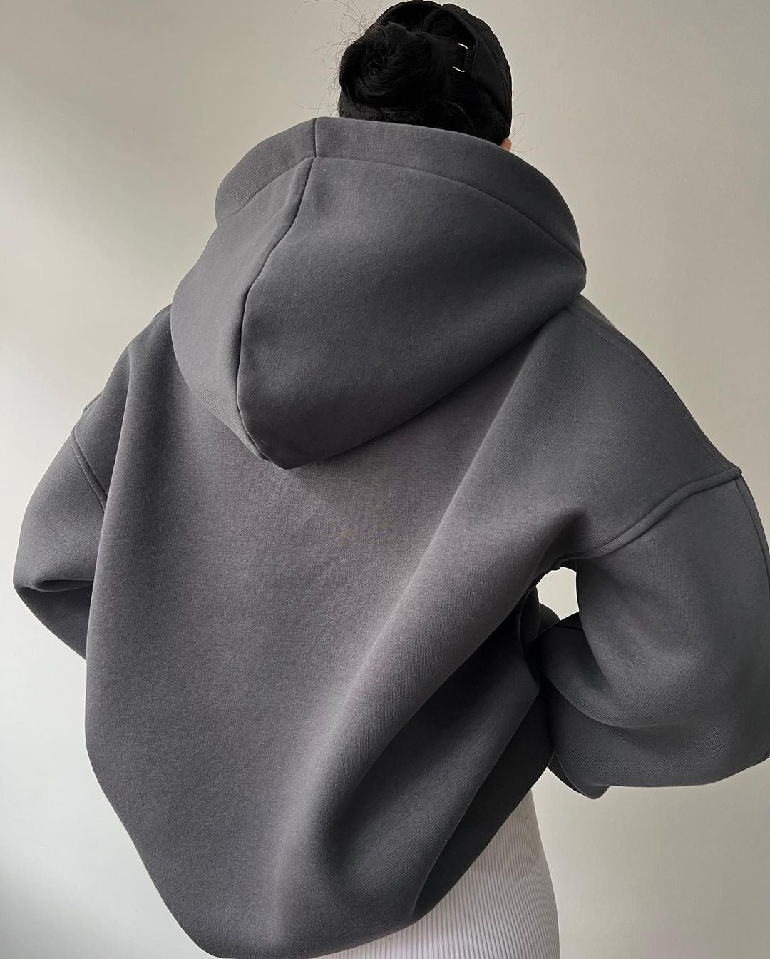 Thick-fabric Hooded Long-Sleeved Versatile Hoodie