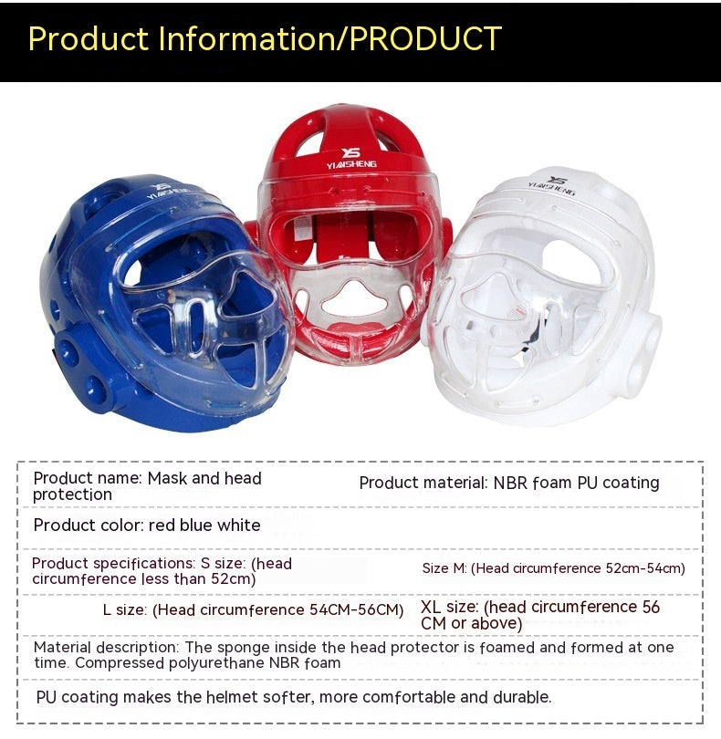 Karate Helmet Protective Equipment