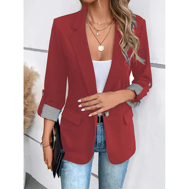 Women's Casual Blazers Open Front Long Sleeve, Business or Casual Outfit