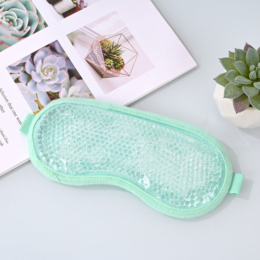 Reusable Cooling Face Mask with Ice Beads