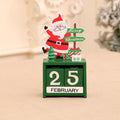 Wooden Calendar Ornament