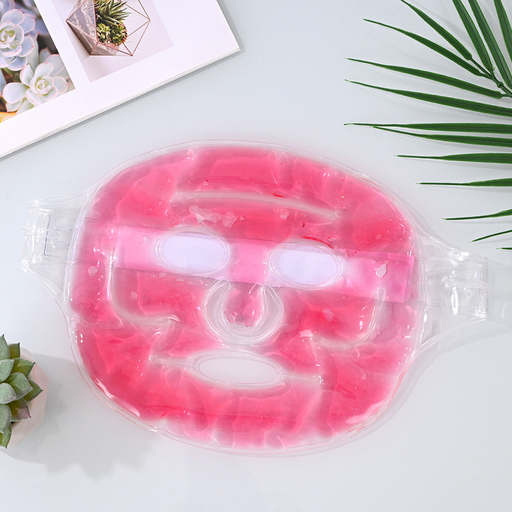 Reusable Cooling Face Mask with Ice Beads