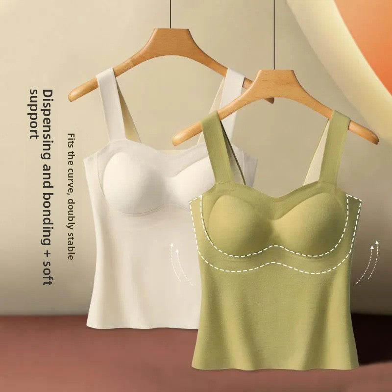 Women's Thermal Vest with Built-in Heating and Chest Pad