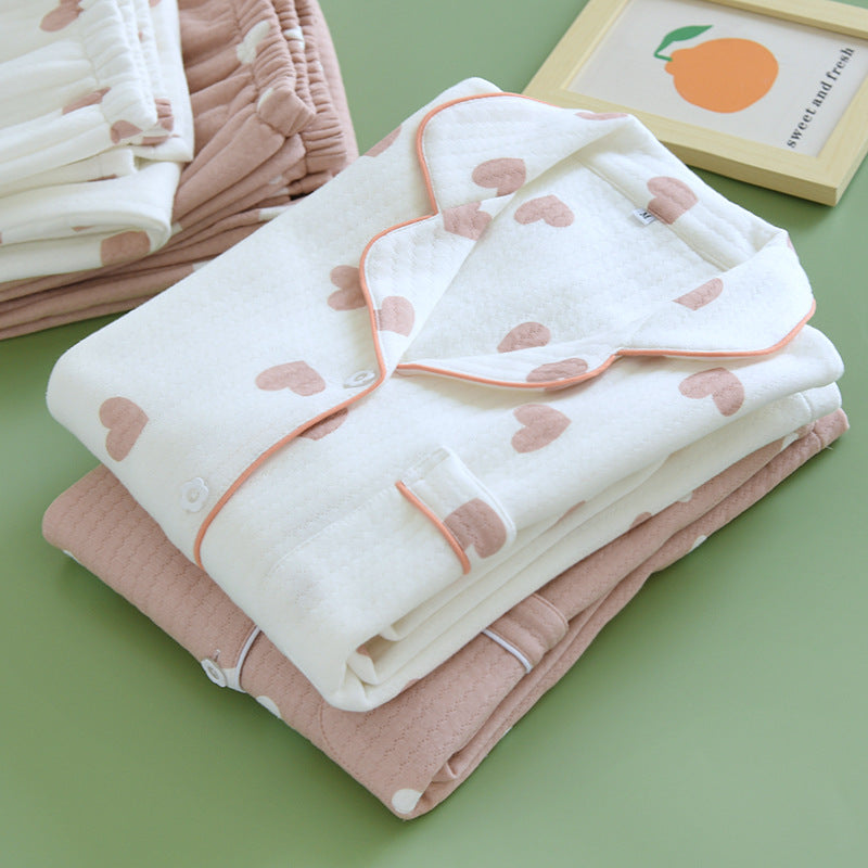 Cotton Quilted Pajamas Set