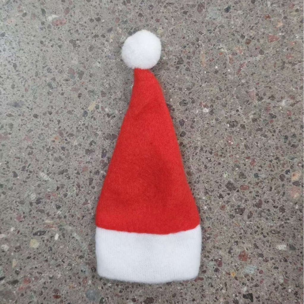 Christmas Hat Fork & Knife Cover Decoration