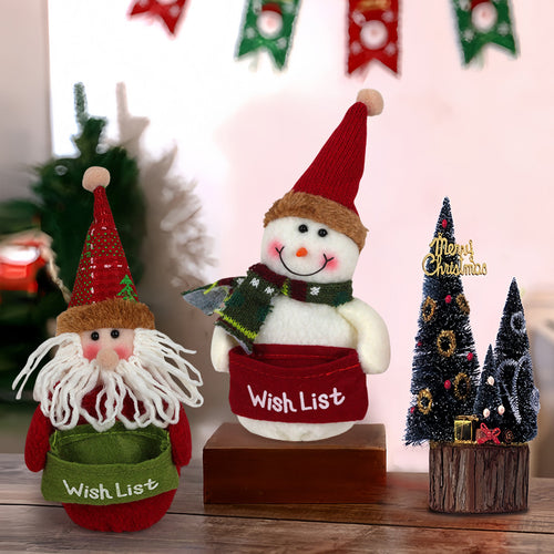 Christmas Decorations Snowman Santa Claus