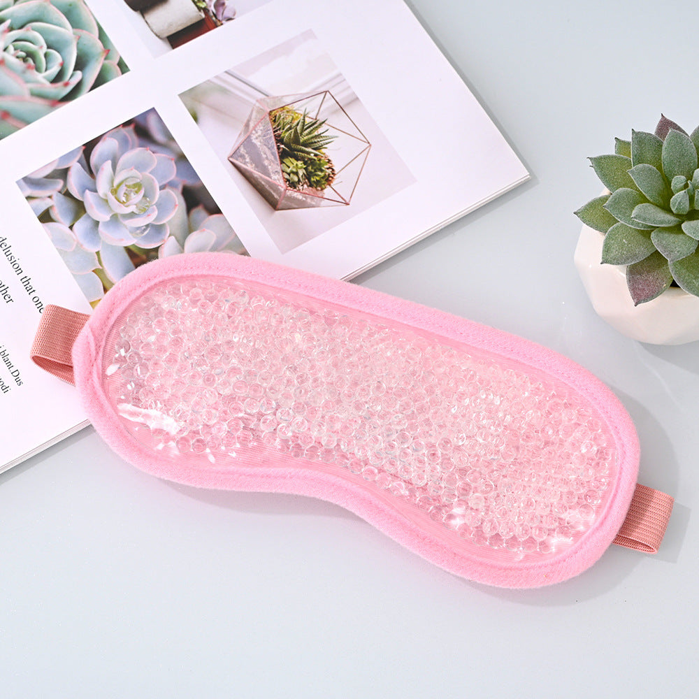 Reusable Cooling Face Mask with Ice Beads
