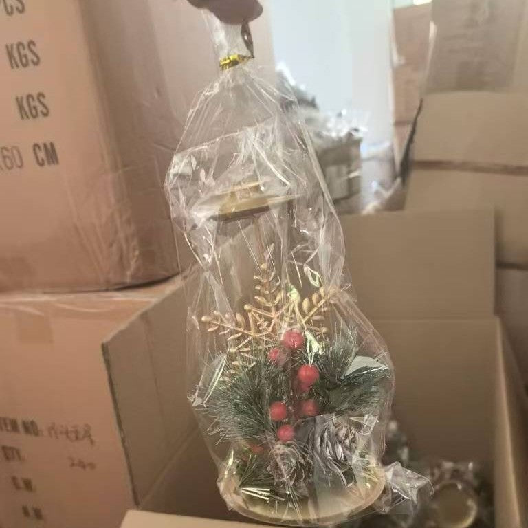 Decorative Iron Christmas Candle Holders (Snowflake/Star/Elk Design)