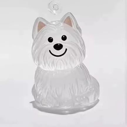 Cartoon Pet Hair Storage Keychain Pendant