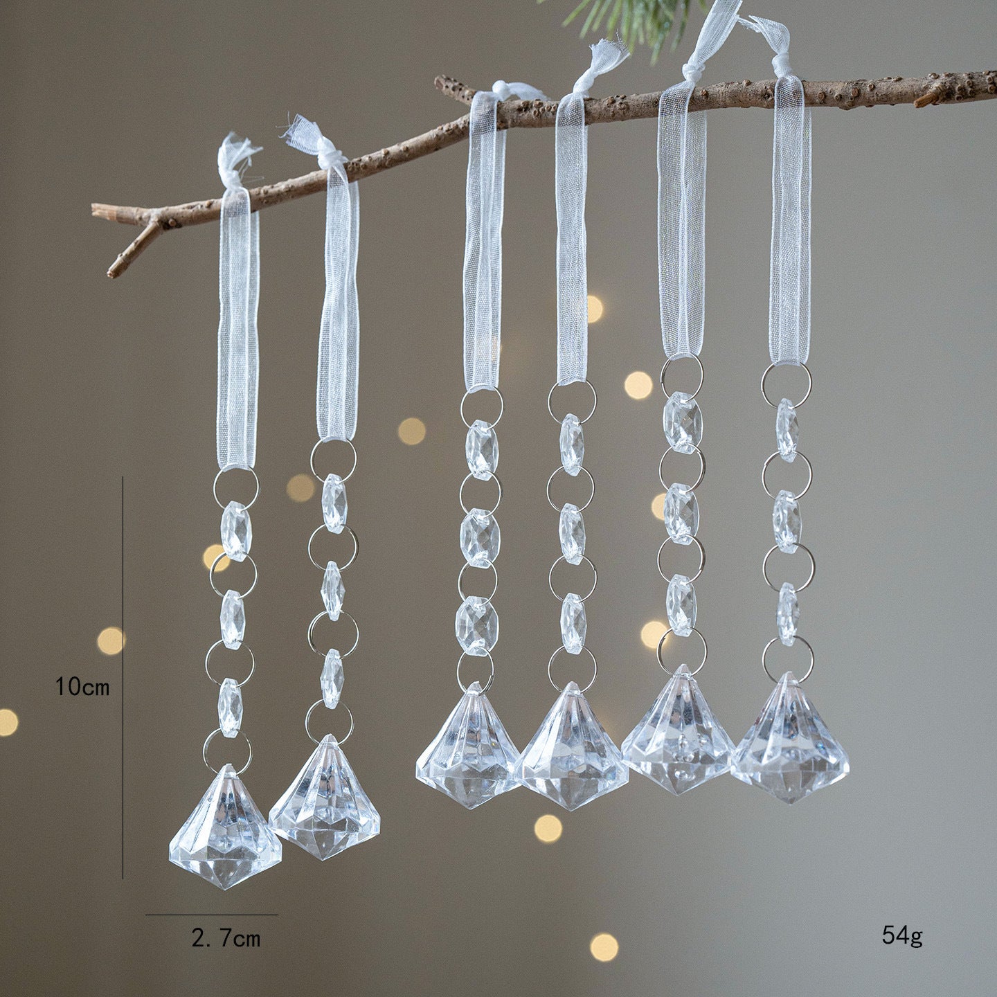 Christmas Tree Decoration Snowflake Pendant