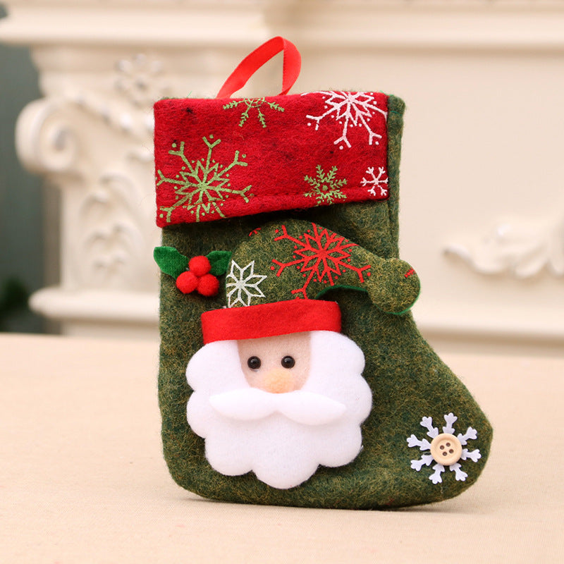 Christmas Gift Sock Hanging Bag