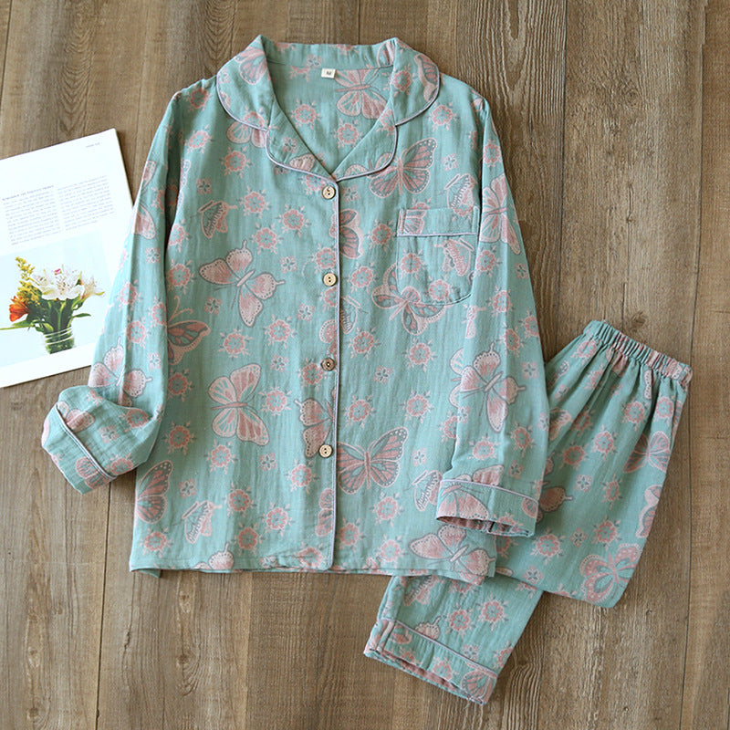 Women's Ethnic Cotton Pajama Set