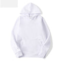 Fleece Solid Color Hoodie