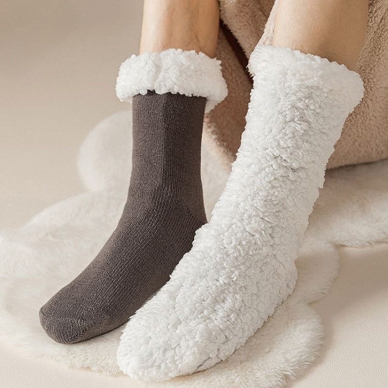 Fleece-Lined Winter Socks for Men