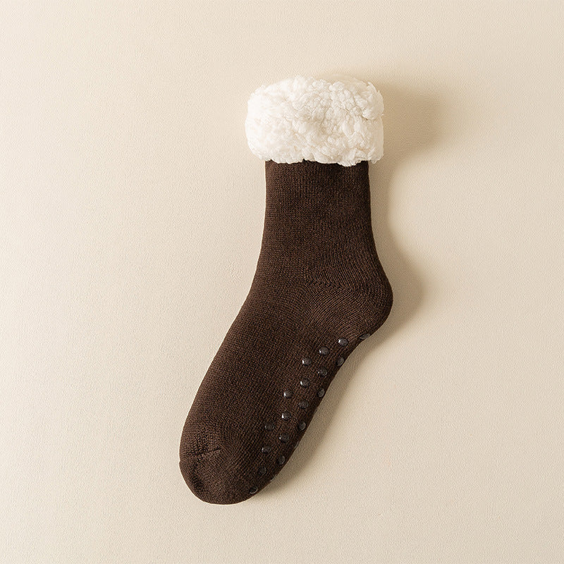 Fleece-Lined Winter Socks for Men