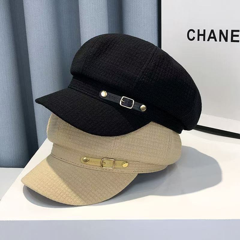 Women's Octagonal Beret Hat
