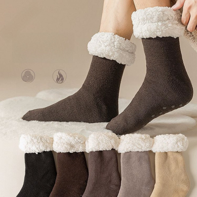Fleece-Lined Winter Socks for Men