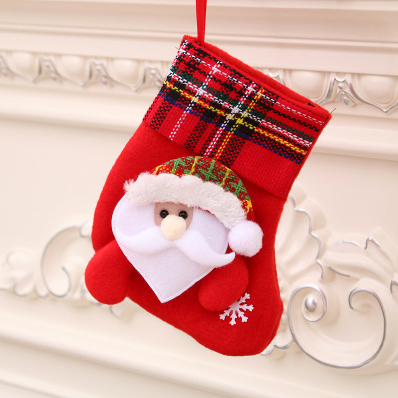 Christmas Gift Sock Hanging Bag
