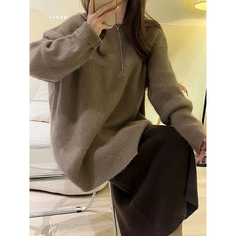 Elegant Women's Knitwear Set