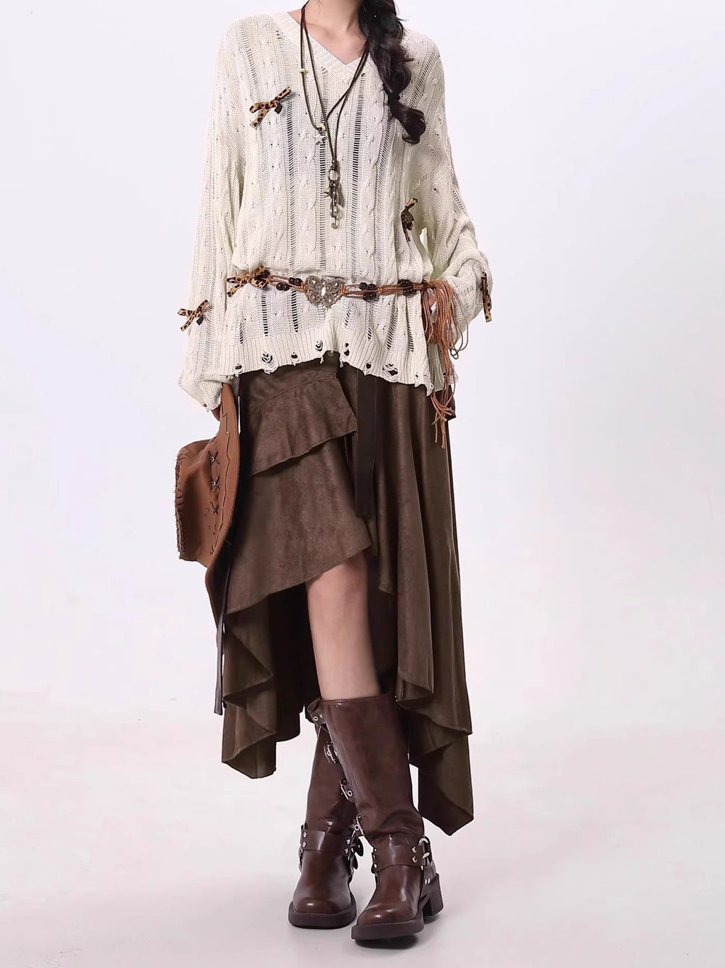 Melard Vintage A-line Skirt