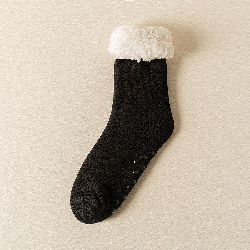Fleece-Lined Winter Socks for Men