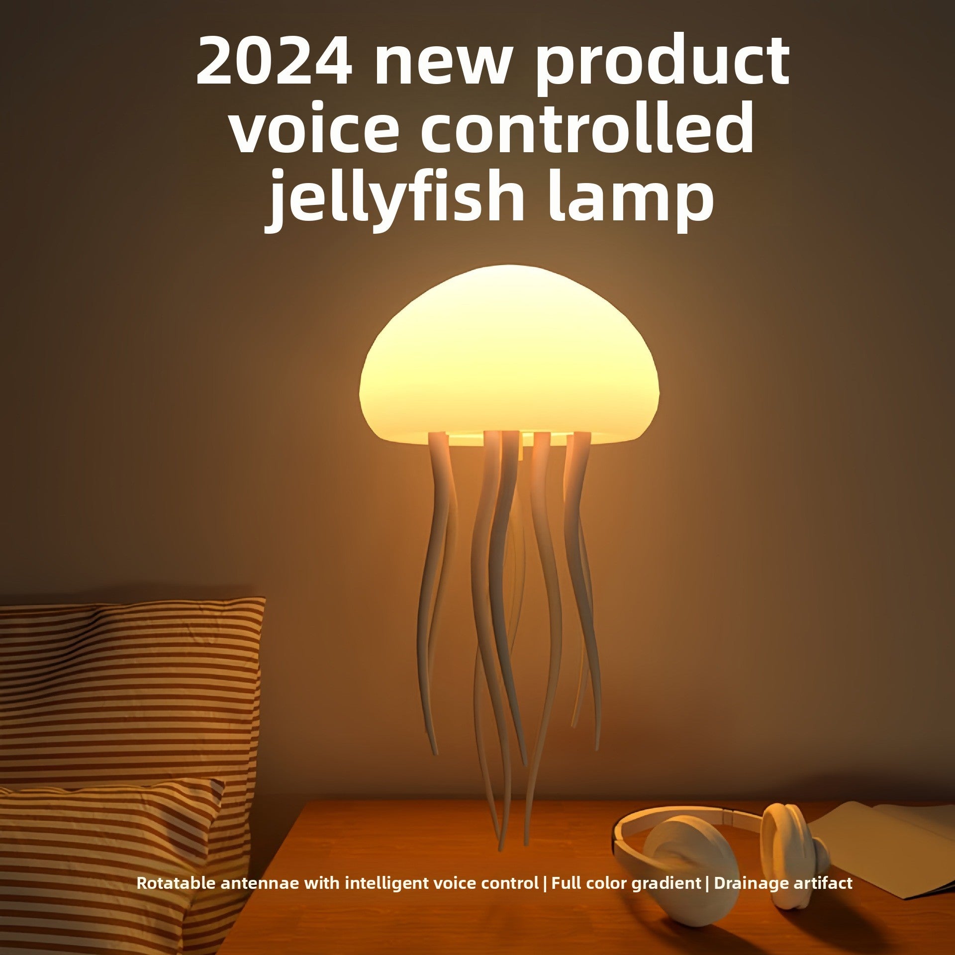 LED Jellyfish Lamp