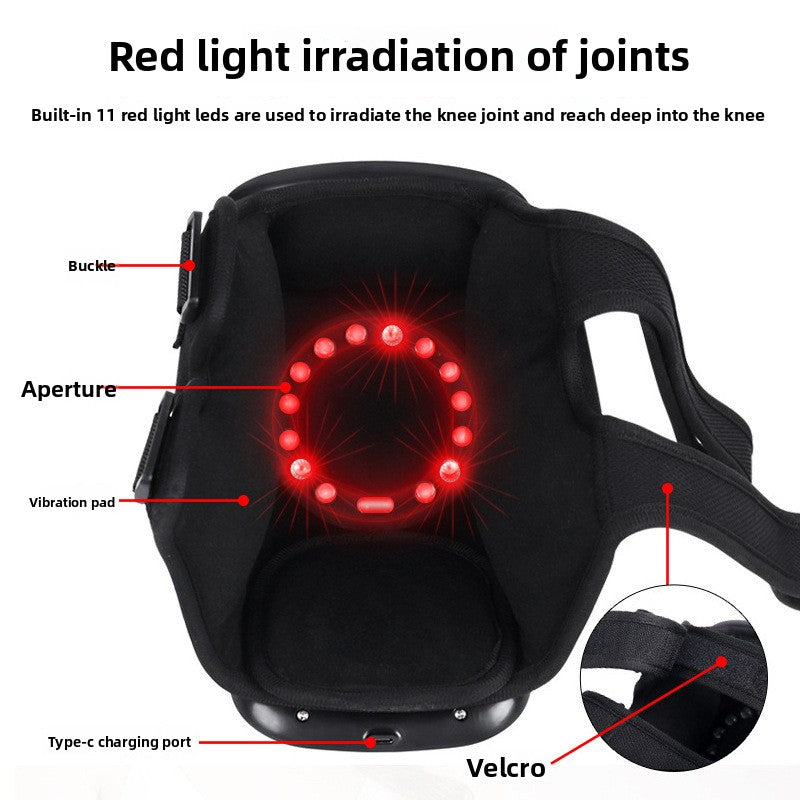 Electric Knee Massager with Heat and Vibration