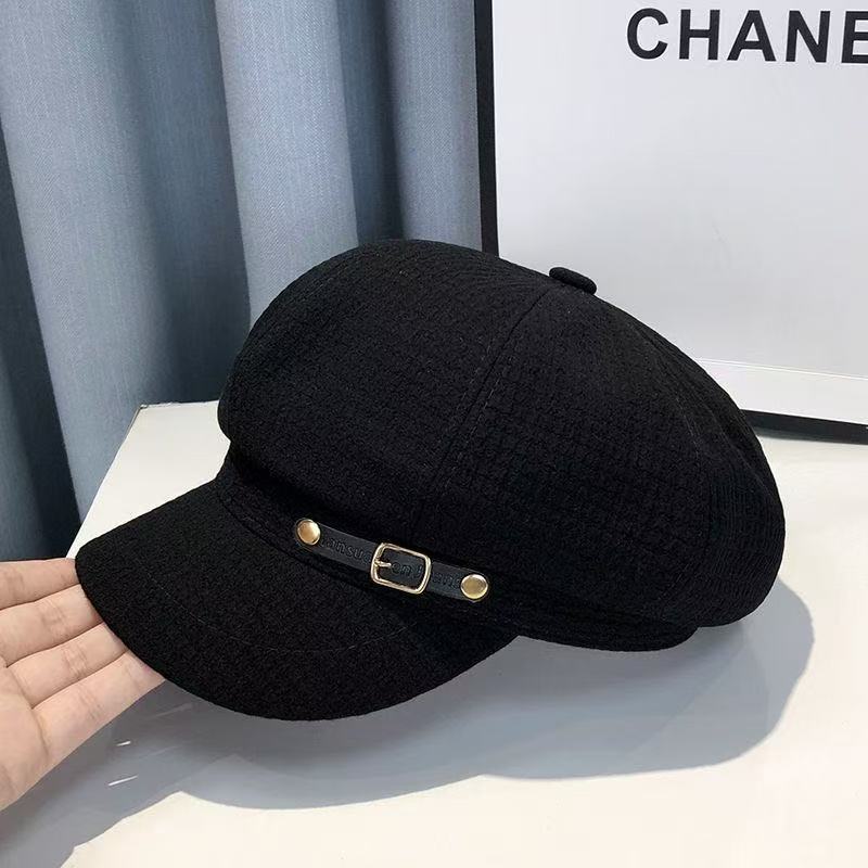 Women's Octagonal Beret Hat