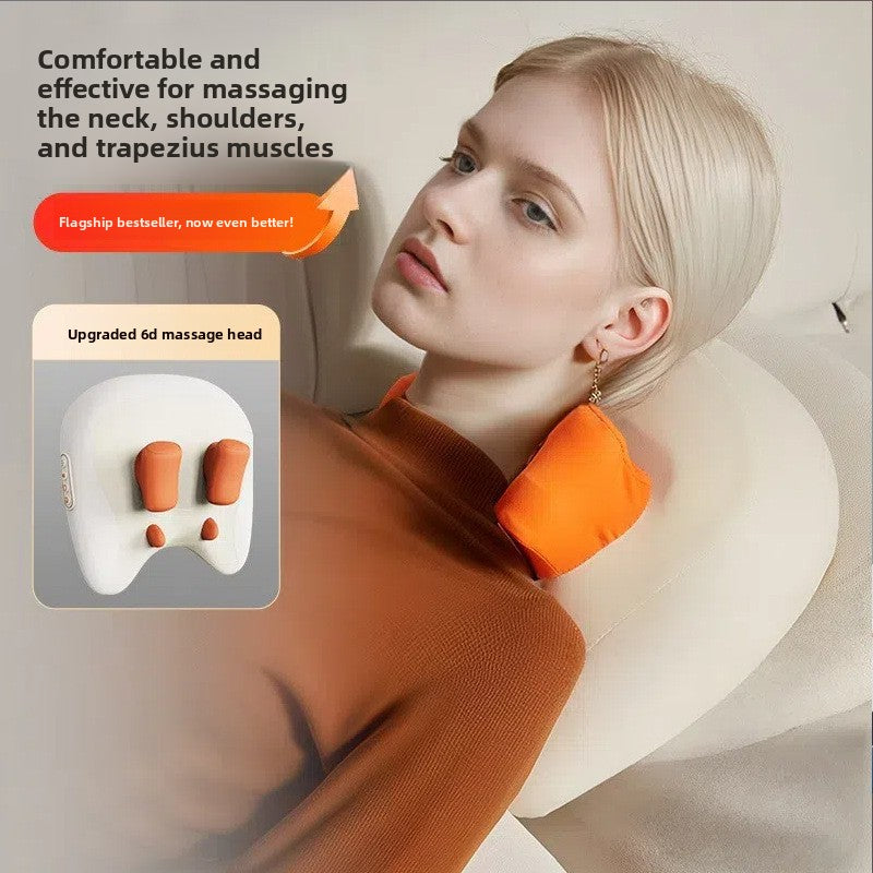 Rechargeable Neck and Back Massager with Heat Therapy
