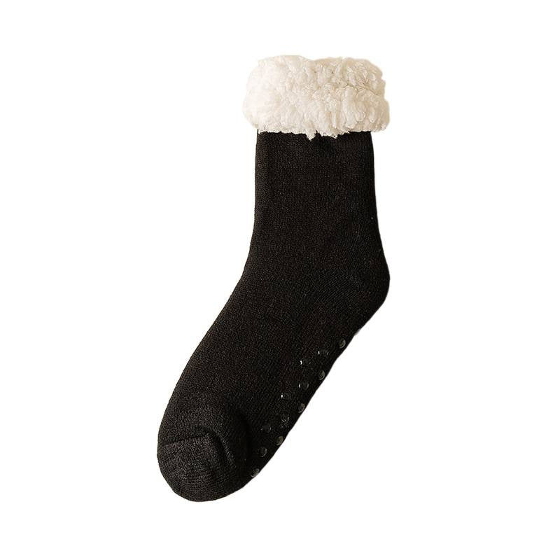 Fleece-Lined Winter Socks for Men