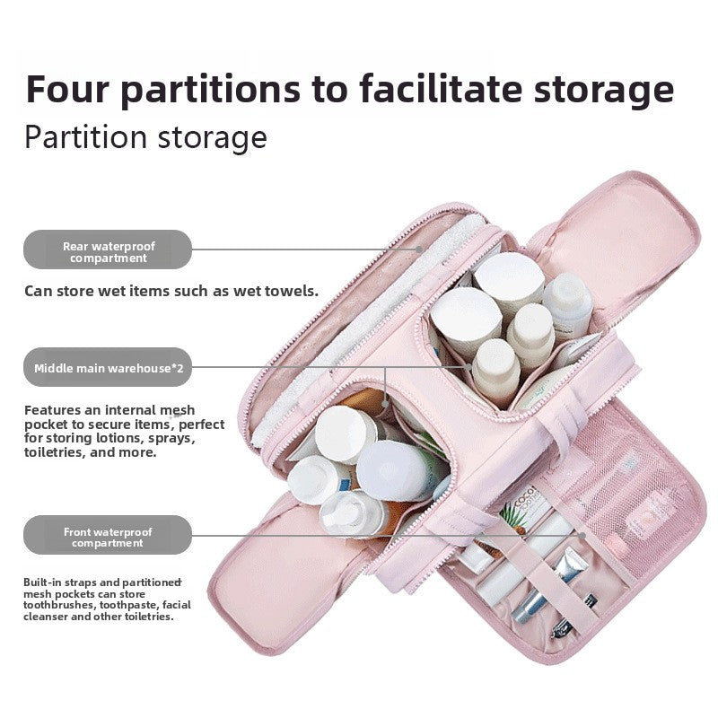 Multifunctional Lightweight Travel Toiletry Bag