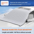 Magnetic Thickened Car Wind Shield Cover for Snow