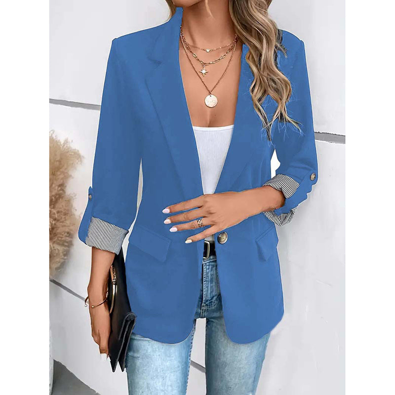 Women's Casual Blazers Open Front Long Sleeve, Business or Casual Outfit