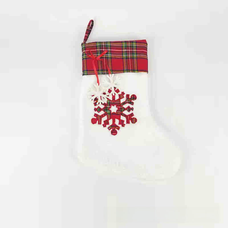 Christmas Plush Bear Paw Hanging Decoration