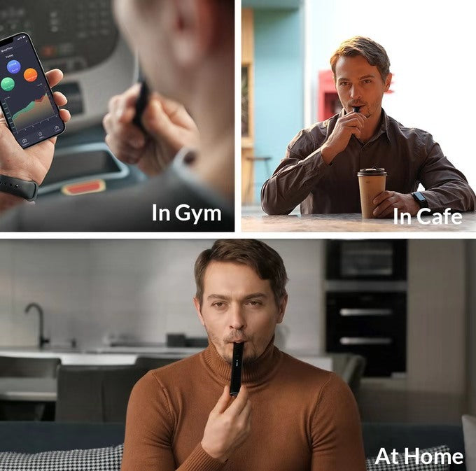 Athlete Lung Capacity Breathing Exercise Trainer