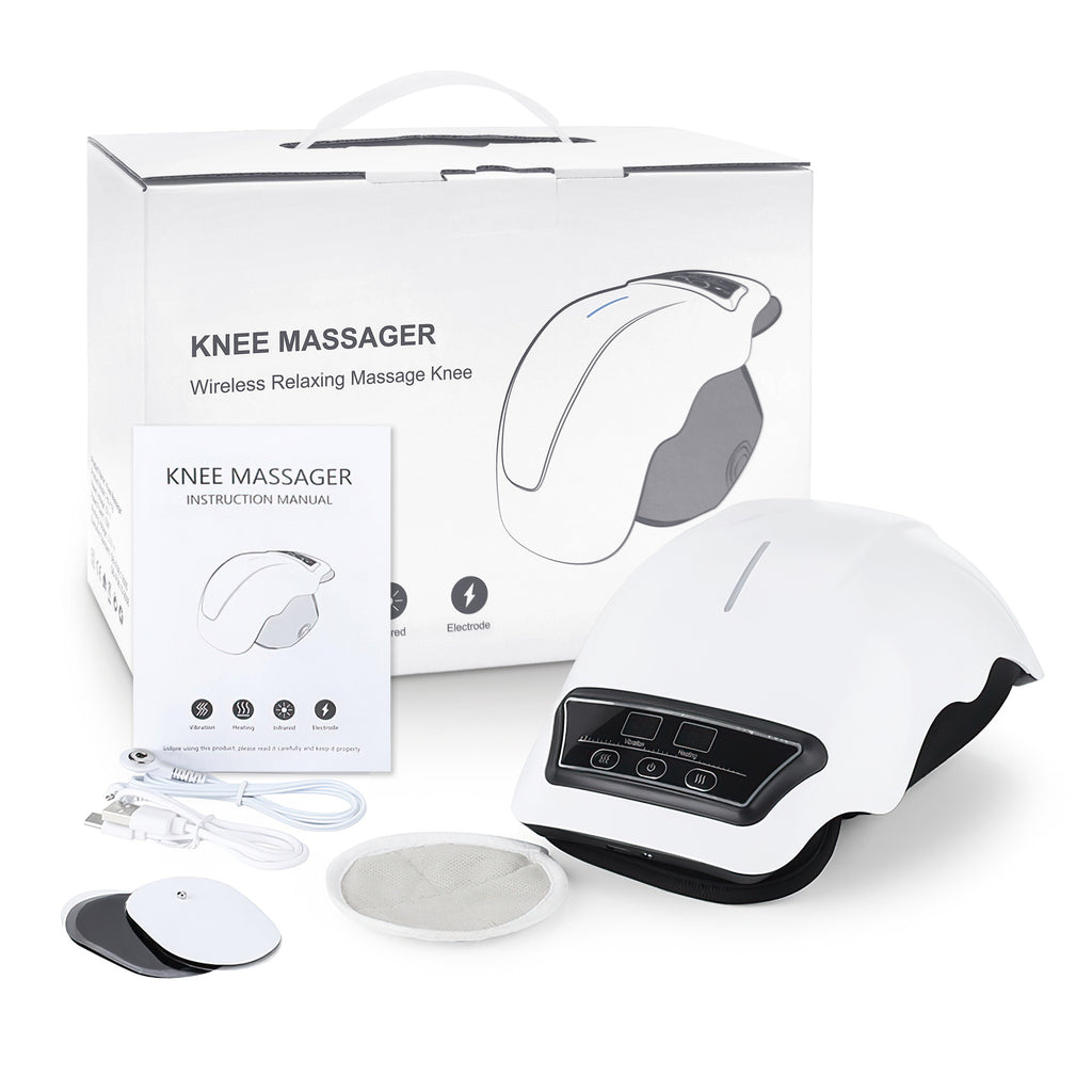 Electric Knee Massager with Heat and Vibration